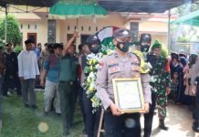 Wakapolres Lamtim: Almarhum Bripka Eko Sosok Polisi yang Baik
