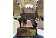 Mingrum Gumay Raih Penghargaan dari SMSI Provinsi Lampung