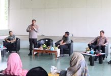 Terima Aspirasi Masyarakat Pesawaran, Wakapolda Lampung Gelar Jumat Curhat