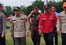 Gelar Apel Pasukan Siaga Karhutla, Ini Pesan Bupati OKI