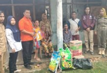 Rumah Warga Sukalali Hangus Dilalap Si Jago Merah