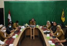 Kasiter Kasrem 043/Gatam Hadiri Rakor Pengendalian Inflasi Bersama Mendagri
