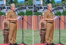 Pimpin Apel Perdana, Sekda Fahrizal Sampaikan Capaian Pembangunan Lampung Tahun Lalu