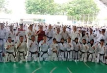 560 Karateka INKADO Lampung Ujian Kenaikan Tingkat di Lamsel