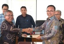 Sekda Bazatulo Zebua Pimpin Sertijab Sejumlah Pejabat di Lingkup Pemkab Nias Utara