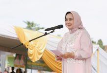 Ketua TP PKK Lampung Bersama Ribuan Jemaah Ikuti Pengajian Akbar Al-Hidayah