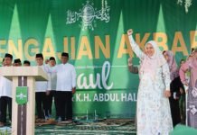 Haul KH. Maksum dan KH. Abdul Chalim Maftuhin Berlangsung Khidmat