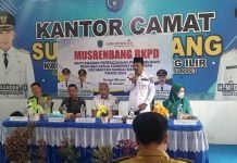 Perwakilan Perusahaan Ikut Hadir Dalam Musrenbang Tingkat Kecamatan Sungai Menang