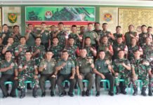 Prajurit Kodim 0402/OKI Terima Sosialisasi Ops Gaktib dan Yustisi Polisi Militer