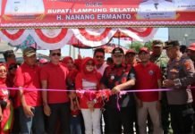 Bupati Lamsel Resmikan Jalan Cor Beton Dusun Kuala Jaya, Mimpi Warga Akhirnya Terwujud