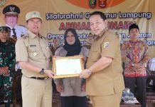 Kunker di Lambar, Gubernur Arinal Sampaikan Rencana Pembangunan Pembangkit Listrik Tenaga Panas Bumi