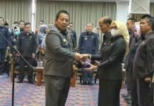Gubernur Arinal Lantik 105 Pejabat Administrator dan Pengawas di Lingkungan Pemprov Lampung