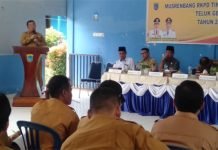 Musrenbang Tingkat Kecamatan Teluk Gelam Digelar, Muncul Usulan Perbaikan Jalan