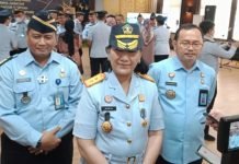 Kakanwil Kemenkumham Lampung Pimpin Pelantikan Pejabat Administrator dan Sertijab