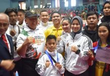 Atlet Karate Korem 043/Gatam Juara Umum di Ajang KKI Open Sumatera Championship 1 2023