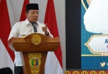 Bersama Forkopimda, Kasiter Kasrem 043/Gatam Hadiri Doa Syukur Pencapaian Prestasi Lampung