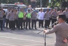 Amankan Tahun Baru Imlek, Polresta Bandar Lampung Terjunkan Ratusan Personel