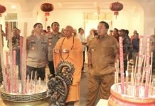 Pastikan Perayaan Imlek Berlangsung Aman, Gubernur Arinal Tinjau Tempat Ibadah Vihara