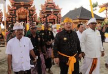 Gubernur Arinal Resmikan Pura MGPSSR di Lampung Tengah