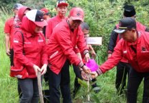 Ketua DPRD Lampung Hadiri Gerakan Penghijauan dan Bersih-bersih DAS di Tanggamus