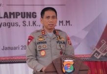 Kapolda Lampung Resmikan Gedung Mapolres Pringsewu
