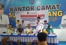 Dalam Musrenbang Tingkat Kecamatan Sungai Menang Lahir BUMDesma Maju Bersama