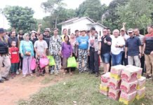 Berikan Bantuan, Kapolda Sumsel dan Ketua Bhayangkari Sambangi Daerah Gandus