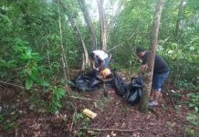 Polsek Cengal Bongkar Lokasi Diduga Sarang Pemakai Narkoba