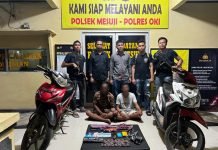 Isi Rumah IRT Ini Dikuras Maling, 2 Pelaku Langsung Dibekuk Polsek Mesuji