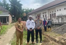 Pembangunan Pagar Mapolsek Cengal Resmi Dikerjakan Hari Ini