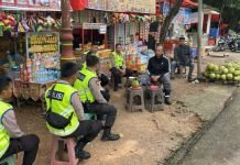 Kontrol Wilayah, Kapolda Sumsel Sempatkan Ajak Anak Buah Ngopi Pagi