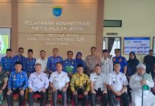 Wow! Kades di OKI Bangun Kantor Desa Senilai Rp 1,6 Miliar Tanpa Duit Negara