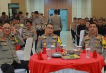 Polda Lampung Nonton Bareng Pentas Musik Yogyakarta Asik