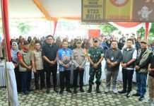 Amankan Proses Pelipatan Surat Suara Pemilu 2024, Polres Tubaba Terjunkan Belasan Personel
