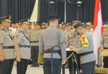 Kapolda Lampung: Pejabat Baru Wajib Jalankan Arah Kebijakan Pimpinan