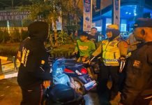 Ciptakan Situasi Pemilu Kondusif, Polres Prabumulih Gandeng TNI Lakukan Razia