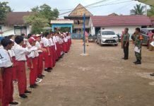Meriahkan HUT Kodam II/Sriwijaya ke-78, Kodim 0402/OKI Gelar Lomba PBB
