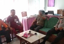 Monitoring Persiapan Pemilu, Kapolsek SP Padang Berkunjung ke Sekretariat Panwascam