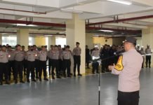 Karo Ops Polda Sumsel Pimpin Apel Operasi Terkait Penugasan Pemilu 2024