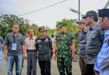 Bersama Forkopimda, Kajari OKI Pantau Proses Pemungutan Suara ke Sejumlah TPS