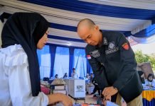 Salurkan Hak Suaranya di Pemilu 2024, Ini Pesan Kajari OKI