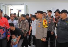 Pastikan Pemilu Aman, Kapolda Lampung Cek dan Monitoring di Tiga TPS