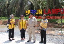 Gubernur Arinal Pantau Sejumlah Jalan Dan Jembatan Saat Kunker ke Mesuji