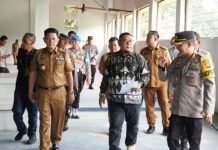 Pj. Bupati Tubaba Tinjau Kesiapan Lokasi Rapat Pleno Tingkat Kabupaten