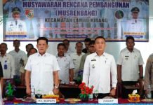Pj. Bupati Tubaba Buka Musrenbang Tingkat Kecamatan Lambu Kibang