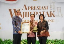 PT Sampoerna Agro Tbk Dapat Apresiasi Wajib Pajak dari KPP Madya Palembang