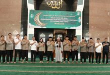 Polda Sumsel Adakan Peringatan Isra Mi’raj Nabi Muhammad 1445 Hijriah