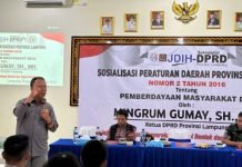 Organisasi Kepemudaan Kecamatan Kalirejo Usulkan Perbaikan Jalan ke Ketua DPRD Lampung