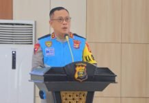 Kapolda Lampung Gelar Pengambilan Sumpah dan Penandatanganan Pakta Integritas