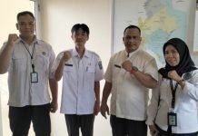 Terkait Desa Bersinar 2024, BNNK OKI Sambangi Kades Celikah dan Camat Kayuagung